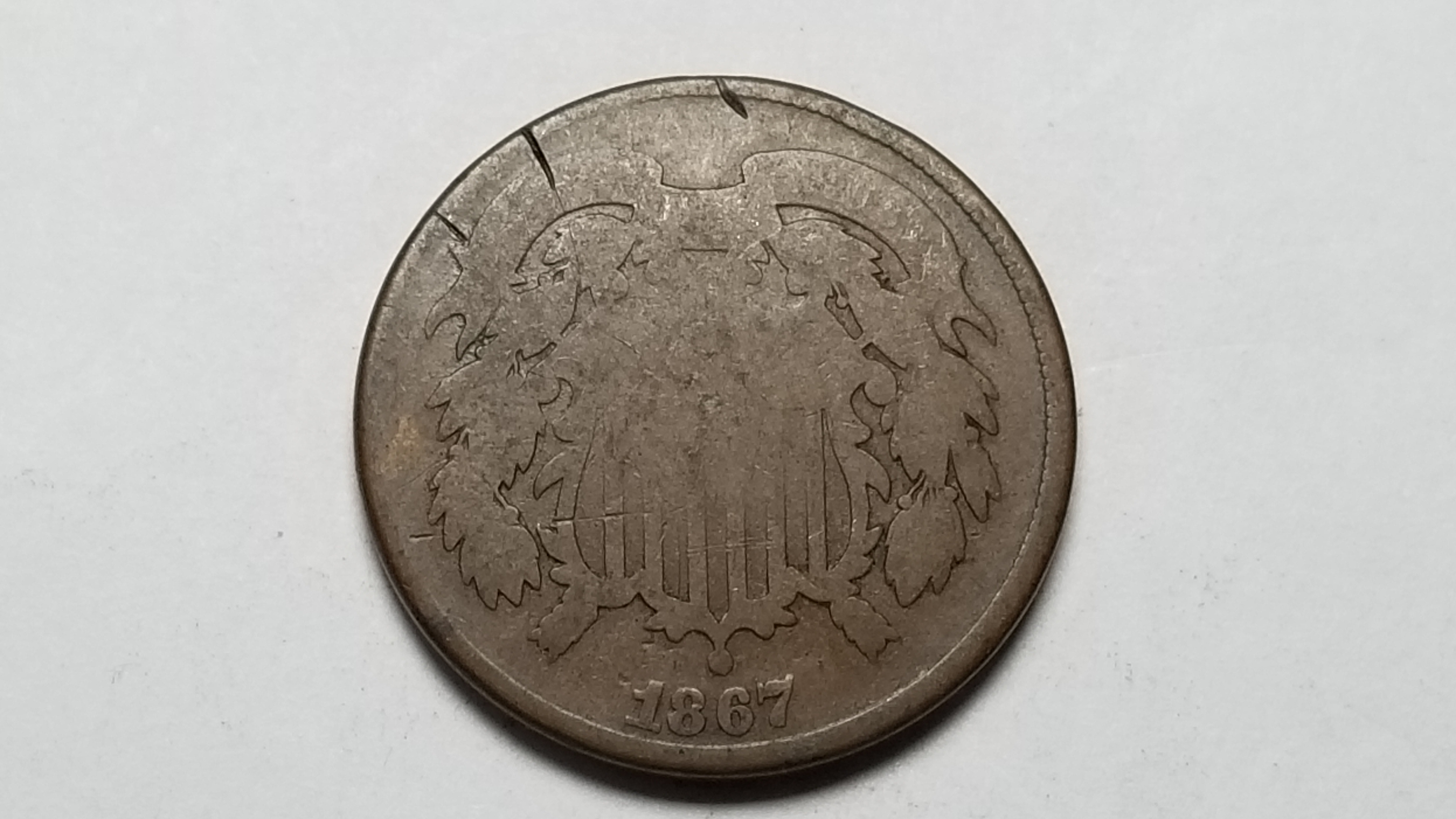 1867 2c Two Cent Piece | Property Room