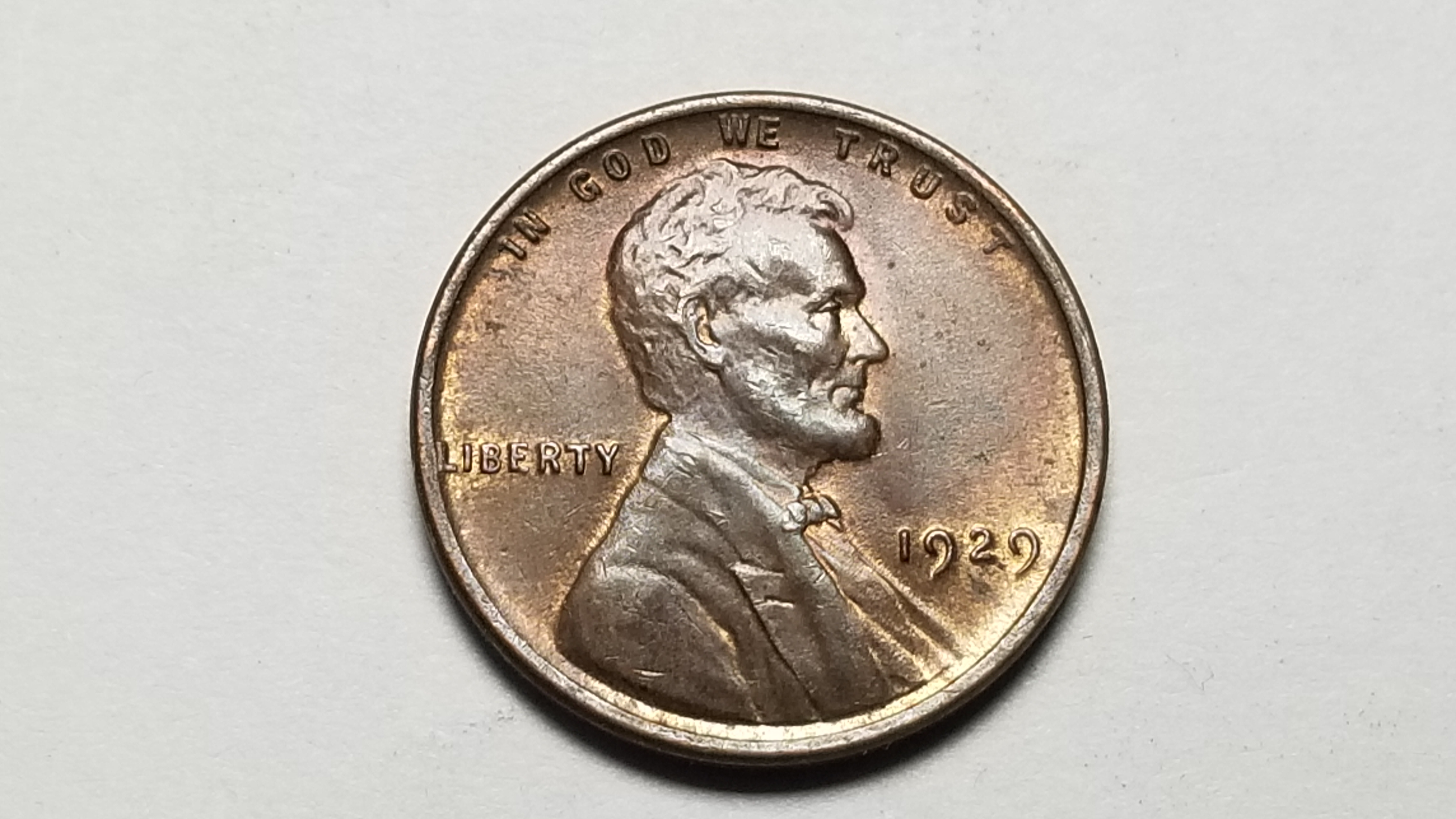 1929 Lincoln Cent Wheat Penny Uncirculated | Property Room