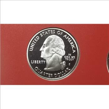 2004 S Silver Florida State Quarter Gem Proof Cameo 