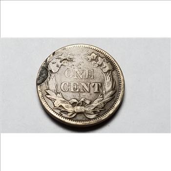 1858 Flying Eagle Cent Penny