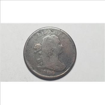 1804 Draped Bust Half Cent 
