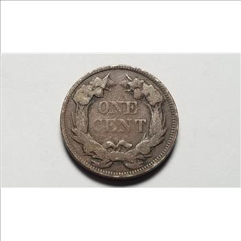 1858 Flying Eagle Cent Penny 