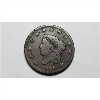 1826 Large Cent High Grade 