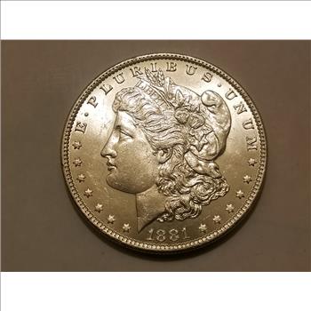 1881 O Morgan Silver Dollar Uncirculated Proof Like 