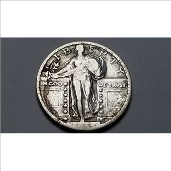 1924 Standing Liberty Quarter Rare 