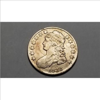 1832 Capped Bust Half Dollar High Grade Rare 