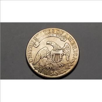 1832 Capped Bust Half Dollar High Grade Rare 