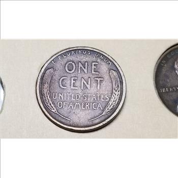 1909 Lincoln Cent Wheat Penny From A Set 
