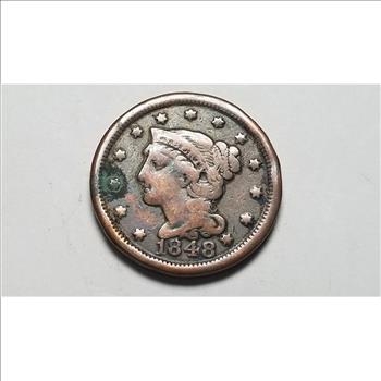 1848 Large Cent 