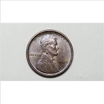 1909 VDB Lincoln Cent Wheat Penny Uncirculated 
