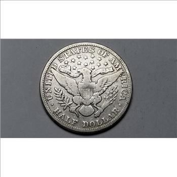 1895 Barber Half Dollar High Grade 