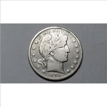 1895 Barber Half Dollar High Grade 