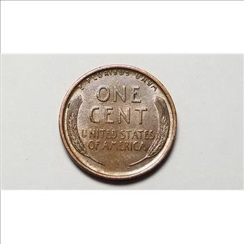 1909 Lincoln Cent Wheat Penny Uncirculated 