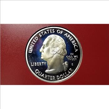 2005 S Silver Oregon State Quarter Gem Proof Cameo 