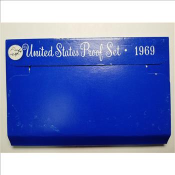 1969 S 5 Coin Proof Set