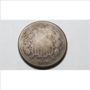 1870 2c Two Cent Piece Rare 