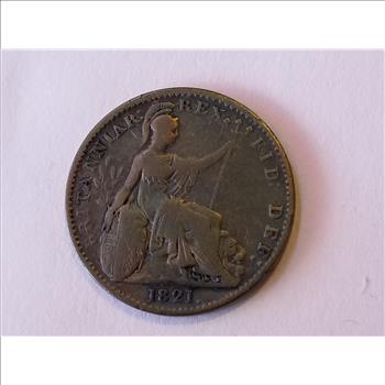 1821 British Silver Coin