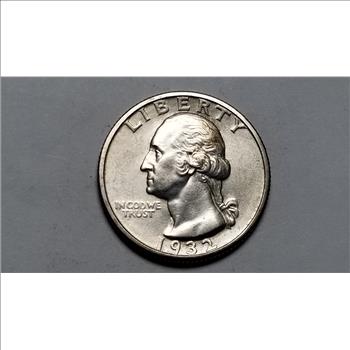 1932 S Washington Quarter Uncirculated 