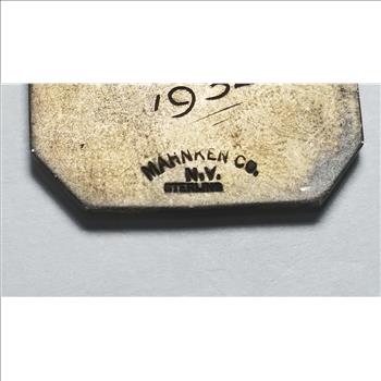 1932 John D. Wells School Sterling Silver Graduation Medallion