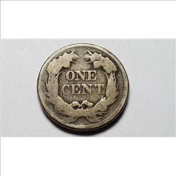 1857 Flying Eagle Cent Penny 