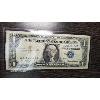 1957 Silver Certificate Bank Note $1