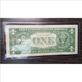 1957 Silver Certificate Bank Note $1