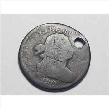 1808 Draped Bust Half Cent 