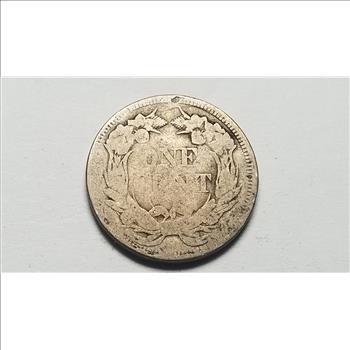 1857 Flying Eagle Cent Penny 