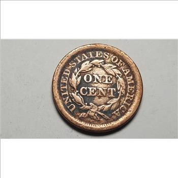 1853 Large Cent High Grade 