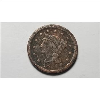 1854 Large Cent