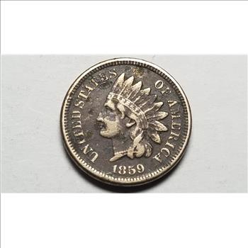 1859 Indian Head Cent Penny High Grade 