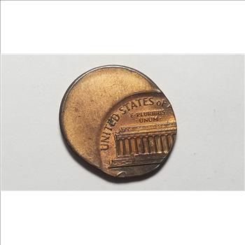 Lincoln Cent Penny Error Coin Misstrike