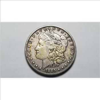 1885 Morgan Silver Dollar High Grade 