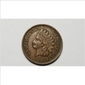 1904 Indian Head Cent Penny High Grade 