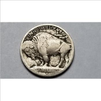 1913 S Buffalo Nickel Type 1 Rare 