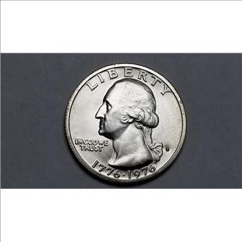 1976 S Silver Bicentennial Quarter Gem Uncirculated 