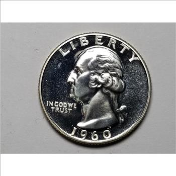 1960 Washington Quarter Gem Proof 