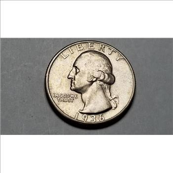 1936 Washington Quarter Uncirculated 