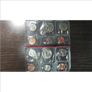 1991 PD 10 Coin Mint Set 