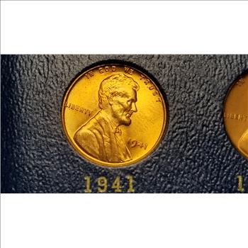 1941 Lincoln Cent Wheat Penny Gem BU From A Set 