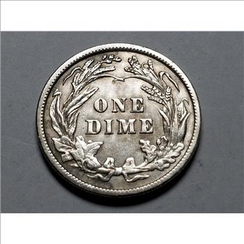 1908 Barber Dime Uncirculated
