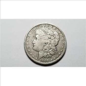 1894 O Morgan Silver Dollar 