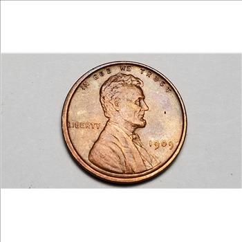 1909 VDB Lincoln Cent Wheat Penny Uncirculated 