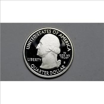 2010 S Silver Mount Hood Quarter Gem Proof Cameo 