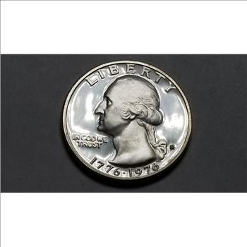 1976 S Silver Bicentennial Quarter Gem Proof 