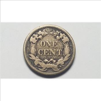 1858 Flying Eagle Cent Penny 