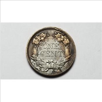 1857 Flying Eagle Cent Penny Uncirculated Very Rare 