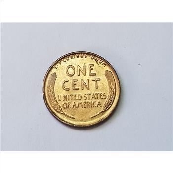 1932 D Lincoln Cent Wheat Penny Uncirculated Red 