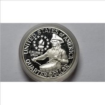 1976 S Silver Bicentennial Quarter Gem Proof 