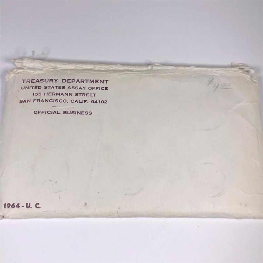 1964 United States Mint Silver Uncirculated Coin Set*In Original US
